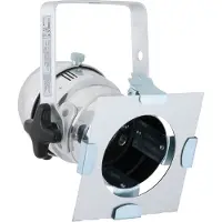 Showtec Par 36 short armatuur zilver