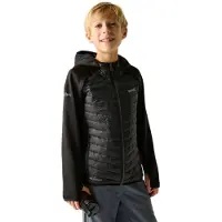 Regatta - Kid's Junior Andreson Hybrid - Hybride jas 7-8 Years, zwart