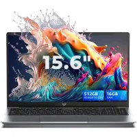 AceMagic LX15 Laptop - 15,6 inch - Intel N95 processor tot 3,4 GHz - 16GB DDR4 RAM 512GB SSD - Windows 11 Pro - WiFi 5 - BT5.0 - Notebook Grijs
