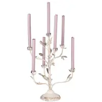 Clayre & Eef Kandelaar Ø 39x51 cm Beige Metaal
