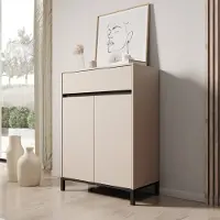 Meubella - Finta - Schoenenkast - Beige - 80x40x110 cm