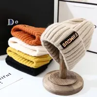 Famous Winter Hat for Unisex - Warme winter muts - Donkergrijs