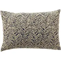 Dutch decor AUGUSTA - kussenhoes outdoor 40x60 cm - waterafstotend en uv-bestendig - Insignia Blue - blauw