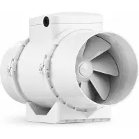 Wahlbach Buisventilator ø100 mm wit Pro