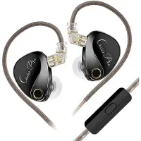 KZ Castor Pro - In-Ear Monitors - IEM - 1 Dynamische + 1 Balanced Driver - Audiofiele Oordoppen - Verwisselbare Kabel - Universele Pasvorm - Grijs