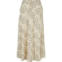 Urban Classics Rok ecru / zwart