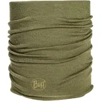Buff Halsketting lightweight merino wool solid bark