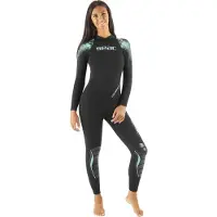 Seac Sub M.lungo Cover 5 Mm Woman Freediving Wetsuit Zwart M Vrouw