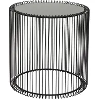 Kare design Bijzettafel Wire Set van 2
