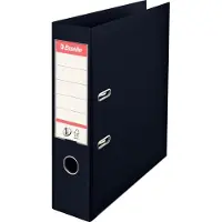 Esselte Nr.1 Vivida Ordner - Rugbreedte 75 mm - Voordeelverpakking (5 stuks) - Zwart
