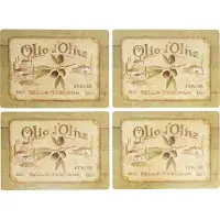 Creative Tops Olio D Oliva Large Premium Pak Van 4 Placemats