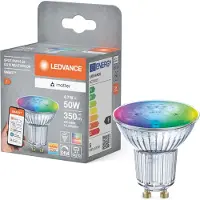 Ledvance 10x Smart GU10 PAR16 LED Spot | 4.7W 2700K/6500K 0V/2V 827/865 350Lm | 45° Ø50mm Dimbaar