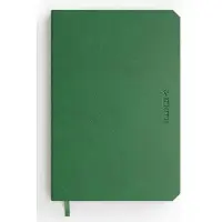 De KEMPEN Schrijfblok A6 Gelinieerd Gebonden Zijgebonden Zachte kaft Groen 192 Pagina's
