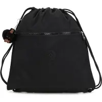 Kipling Gymtas 'SUPERTABOO BTS' pink / zwart