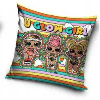 Procos LOL. Surprise Kussensloep 40x40 cm - Roze, Polyester
