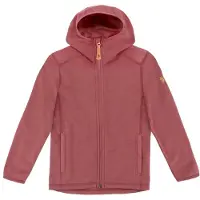 Fjällräven - Kid's Keb Fleece Hoodie - Wollen vest 128, rood