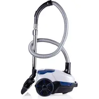 Dirt Devil Stofzuiger met Zak DD2002 - Vacuum Cleaner met HEPA 10 Filter - Stofzuiger met Combiborstel en Kierenzuigmond 800W - Wit
