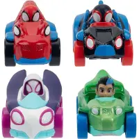 Jazwares Spidey and His Amazing Friends - 4 Bundle Pack Amazing Metals