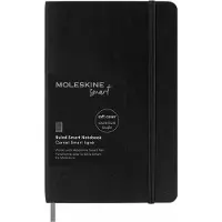 Moleskine Notitieboek - Smart Collectie - Pocket - Zachte Kaft - Gelinieerd - Zwart
