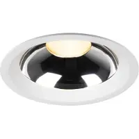 SLV LED Inbouwarmatuur Ø205mm | 24W 3000K 2850lm 930 IP54 | DALI | DOWNLIGHT