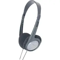 Panasonic RP-HT090 Televisie On Ear koptelefoon Kabel Grijs Volumeregeling