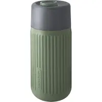Black+blum reisbeker | glas | 340 ml | grijs/olijfgroen