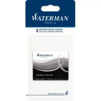 Waterman -vulpeninktpatronen | lang International | Intense Black | 8 inktpatroon