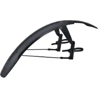 BBB Cycling Spatbord Voor - DiscGuard Plus - Verstelbaar & Compatibel met Schijfremmen - Mountainbike & Racefiets - BFD-66F