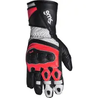 GMS GR-1 SF Zwart Wit Rood Geperforeerde Handschoenen Maat 2XL