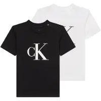 Calvin Klein Jeans Shirt zwart / wit