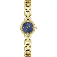 GUESS Analoog horloge 'Siren' blauw / goud