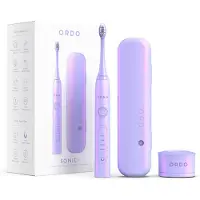 Ordo Elektrische Tandenborstel Sonic Plus + Reisetui Oplaadbaar Pearl Violet