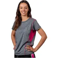 Metal Boxe Dames-T-shirt met korte mouwen technic