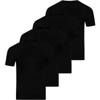 Ragman Heren onder t-shirts 4 pack Basic