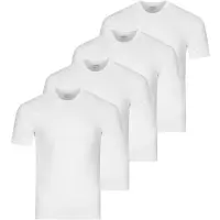Ragman Heren onder t-shirts 4 pack Basic