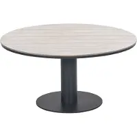 Garden Impressions Leona tuintafel Ø150 cm - donker grijs