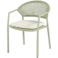 Hartman tuinmeubelen Taragona Dining Tuinstoel Soft Green
