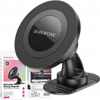 Borofone BH91 MagSafe Autohouder voor Dashboard/Console - Zwart