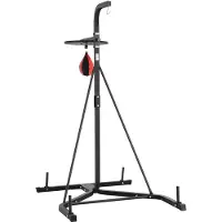 Vevor 2 in 1 bokszakstandaard trainingsapparatuur zandzakframe van staal