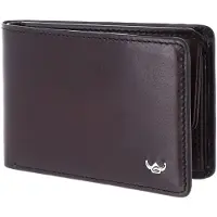 Golden Head Leer portemonnee Colorado RFID Protect Minischeintasche 1193 Bordeaux wijnrood