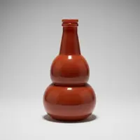 TLF Interieurs Vaas Rosso – sculpturale design vaas van rood glas