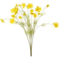 Intratuin Kunstbloem Cosmea Geel H 60 Cm