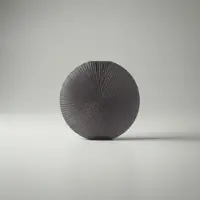 TLF Interieurs Vaas Riva – ronde design vaas met geribbelde textuur