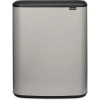 Brabantia Bo Touch Bin Prullenbak 60 Liter Soft Grey