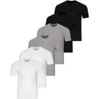 Ragman Heren onder t-shirts 6 pack Basic
