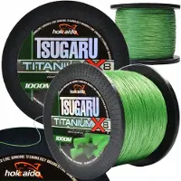 Black Titanium X8 Vislijn Hokkaido 0,08 mm 14,2 kg 1000 m Groen