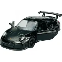 KINSMART Porsche 911 992 GT2 RS Zwart Metaal Model 1:36