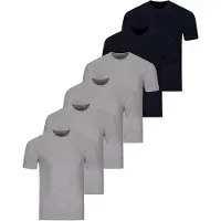 Ragman Heren onder t-shirts 6 pack Basic