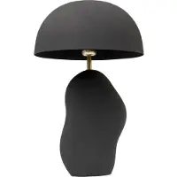 Kare Design tafellamp Nube, zwart, Woon-/ Eetkamer, metaal, tafellamp