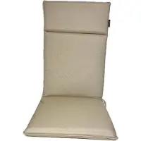 Madison Tuinstoelkussen hoge 50x120 cm universeel Panama linnen